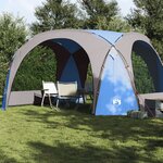 vidaXL Tente de réception bleu imperméable