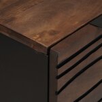 vidaXL Buffet 60x33 5x75 cm en bois massif de mangue