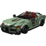 Mould King 27046 - Kit de construction de modèle de voiture décapotable Supra