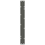 vidaXL Pieds de table à manger en forme de V  3 pièces  anthracite  80 x (72-73 3) cm  acier
