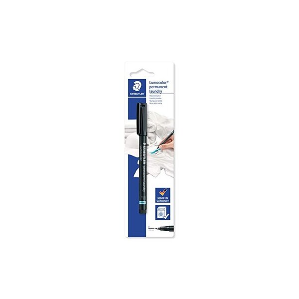 STAEDTLER Marqueur textile Lumocolor laundry  noir