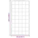 vidaXL Duvet complet toute l'année Noir 220 x 135 cm