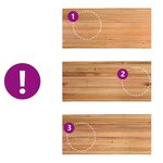 vidaXL Table à manger avec bord naturel 220x100x74cm bois massif chêne