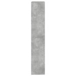 vidaXL Cloison de séparation gris béton 100x33x175cm bois d'ingénierie