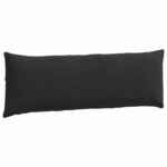 vidaXL Coussins de canapé 2 Pièces Noir 120 x 40 cm
