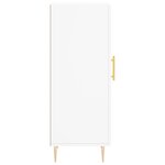 vidaXL Buffet blanc 34 5x34x90 cm bois d'ingénierie