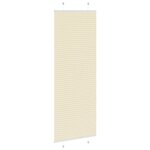 vidaXL Store plissé crème 70x200 cm largeur du tissu 69 4 cm polyester