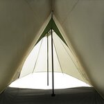 vidaXL Tente de camping 3 personnes vert imperméable