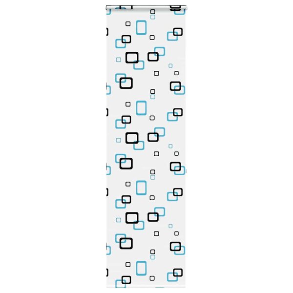 vidaXL Store enrouleur de douche avec cassette largeur du tissu 66 cm