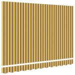 vidaXL Toile de rechange pour store banne Multicolore 250 x 200 cm