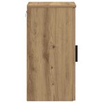 vidaXL Cabinet de salle de bain chêne artisanal 30 x 31 5 x 61 cm