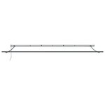 vidaXL Auvent avec Anthracite 6 x 3 m Métal