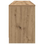 vidaXL Armoire de lit 2 Pièces Chêne artisanal 66 x 33 x 48 cm