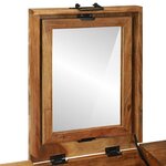 vidaXL Coiffeuses pour Chambre Marron Bois d'acacia massif