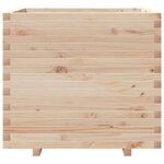 vidaXL Jardinière 80x80x72 cm bois de pin massif