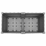vidaXL Lit surélevé 80x40x38 cm Polypropylène