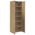 vidaXL Armoire de rangement chêne artisanal 80 x 42 5 x 225 cm