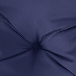 vidaXL Coussins de banc de jardin lot de 2 bleu marine 150x50x7 cm