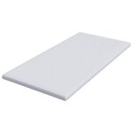 vidaXL Coussins de Matelas Blanc 90 x 190 cm