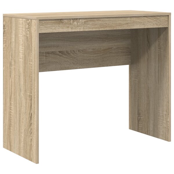 vidaXL Bureau d'écriture Chêne Sonoma Bois d'ingénierie 90 x 40 x 76 cm