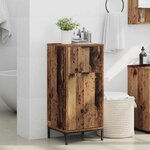 vidaXL Cabinet de salle de bain Bois Ancien 39 5 x 36 x 88 cm
