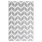 vidaXL Tapis d'extérieur ARAKIL Gris 120x180 cm PP