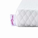 vidaXL Coussins de Matelas Blanc 140 x 190 cm