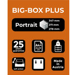 Module de classement big box plus 5 tiroirs clean'safe - bleu - exacompta