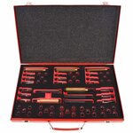 Vidaxl kit réparation filetage bougie préchauffage 63pcs m8 m9 m10 m12