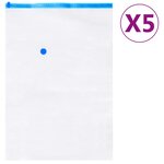 vidaXL Sacs de voyage sous vide Sacs de vêtements 3 tailles 20 Pièces