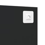 vidaXL Miroir mural 30x80 cm verre rectangulaire