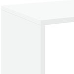 vidaXL Étagère séparatrice de pièce blanc 102x29x103 5 cm