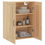 vidaXL Armoire murale chêne sonoma 69 5x34x90 cm bois d'ingénierie