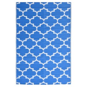 vidaXL Tapis d'extérieur Bleu 190x290 cm PP
