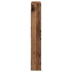 Vitrine en bois vieilli vidaXL 60x8 5x58 cm en bois d'ingénierie