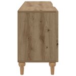 vidaXL Meuble TV 150 x 31 x 50 cm Chêne artisanal Bois d'ingénierie