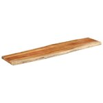 vidaXL Dessus de table 180x40x3 8 cm rectangulaire bois massif acacia