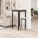 vidaXL Table de salle à manger / Table de repas Bois d'ingénierie