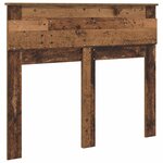 vidaXL Tête de lit Bois Ancien 120 cm Bois d'ingénierie