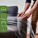 Pack and Move - Housse protection canapé 2 place - 150 x 300 cm - Imperméable et anti-poussière - Fermeture facile