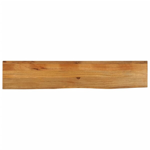 vidaXL Dessus de table à bord vivant 180x20x2 5cm bois massif manguier