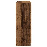 vidaXL Buffet vieux bois 100x35x99 cm bois d'ingénierie