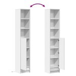 vidaXL Buffet avec LED blanc 36x32 5x200 cm bois d'ingénierie