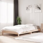 vidaXL Lit empilable 100x200 cm Bois de pin massif