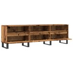 vidaXL Meuble TV vieux bois 150x30x44 5 cm bois d'ingénierie