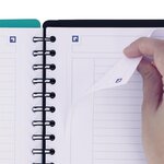 Cahier ETUDIANT ORGANISERBOOK A4+ 160 pages 90g lignée 7mm Coloris aléatoire OXFORD