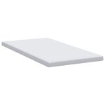 vidaXL Coussins de Matelas Blanc 120 x 200 cm