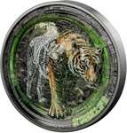 Monnaie TIGER Other Life 3 Oz Argent 20$ Cook Islands 2025