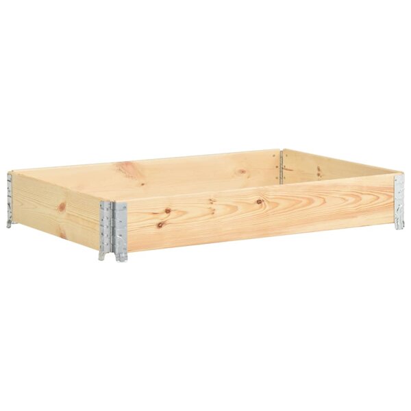 vidaXL Jardinière surélevée 50x150 cm Bois de pin solide