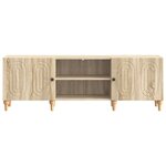 vidaXL Meuble TV Chêne Sonoma 150 x 31 x 50 cm Bois d'ingénierie